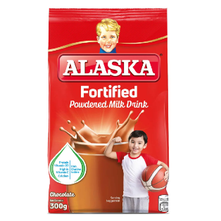 Alaska Fortified Powdered Milk Drink Chocolate Flavor 300g