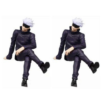 MXFASHIONE Cute Anime Jujutsu Kaisen Japanese Anime Gojo Satoru Jujutsu Kaisen Action Figures Collectible Action Figure Doll Ornaments Special Model Figurals Toy Figures Toys Figure