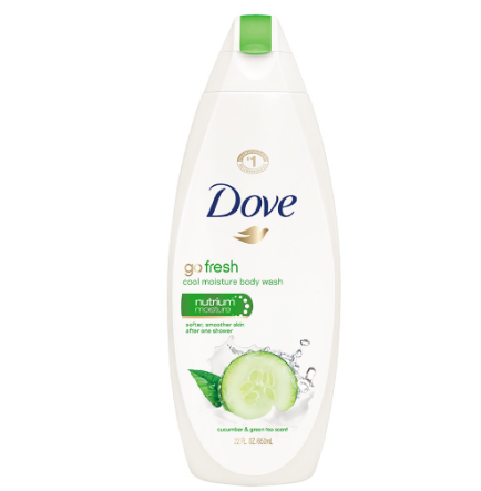 Dove Body Wash Go Fresh Cool Moisture 650ML