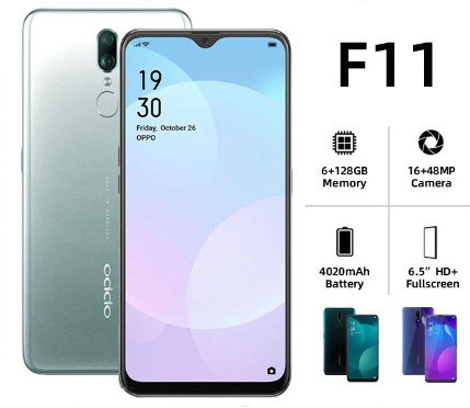 Oppo F11 Smart Phone 6GB+256GB