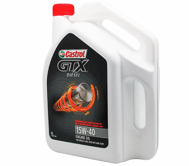 Castrol GTX Diesel 15W-40 Engine Oil 4L