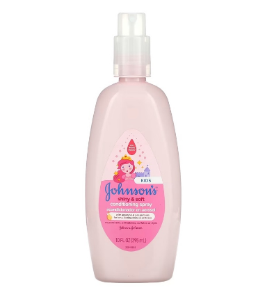 Johnson's Baby, Kids, Shiny & Soft, Conditioning Spray, 10 fl oz (295 ml)