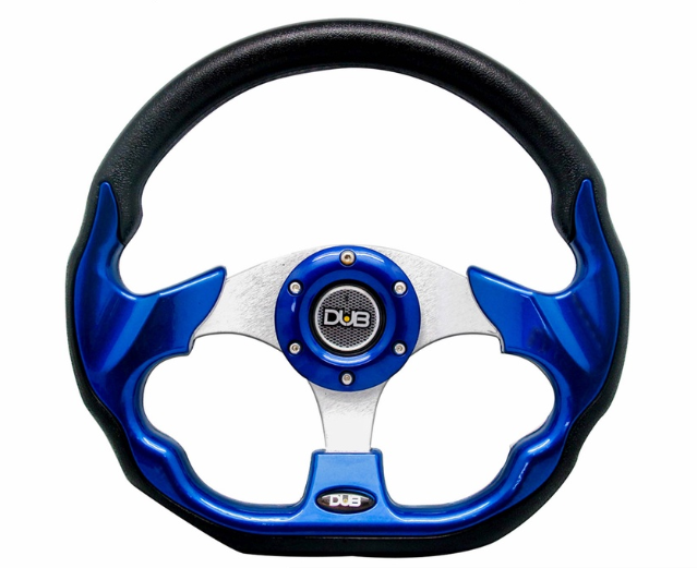 Dub Steering Wheel 56F (Blue) Steering Wheels & Accessories