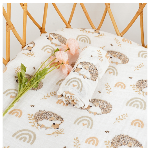 Happy Flute Baby Muslin Swaddle Cotton Soft Baby Blanket For Newborn Baby Wrap Sleepsack Bath Towel 120x110CM c1