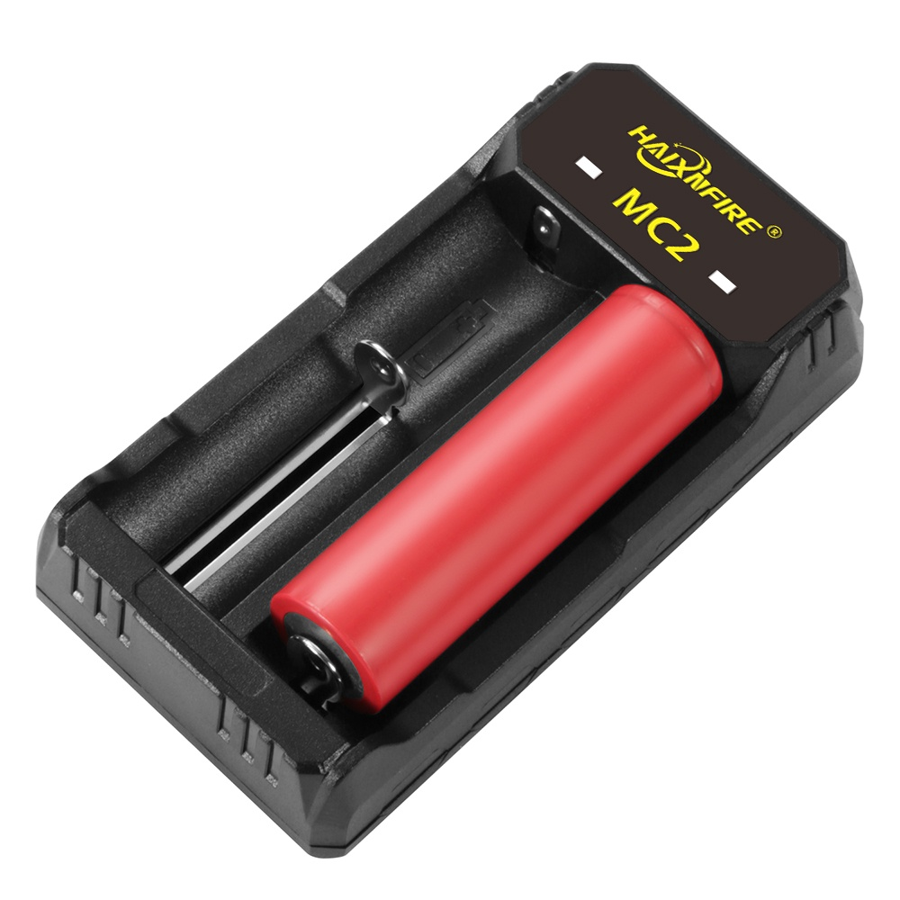 HaixnFire MC2 Battery Adapter 18650 21700 26650 14500 Battery Charger