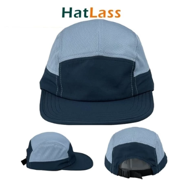 HatLass Running Baseball Cap Hat [Ready Stock]/ Man Woman Breathable Quick-dry Sports Hat Ultra-Light Cooling 5-Panel Flat Brim Hat