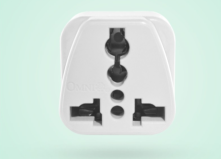 OMNI Universal Socket Adapter 10A 250V~ - WUA-002