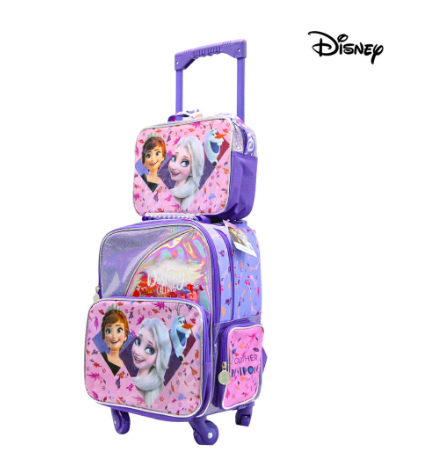 Disney Frozen Elsa and Anna 14inch Trolley Set