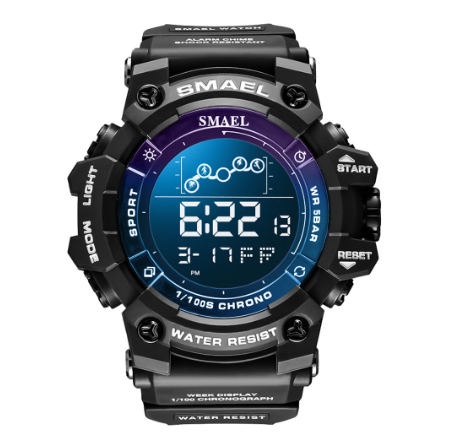 SMALL Top Brand Watches For Men Luxury LED Display Outdoors Sport Watch Military Male Multifunction Waterproof Digital Wrist Watches M007