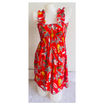 RUFFLES Mini Smocking || Maternity Dress || Summer Dress ||Above the knee up to Medium Size I