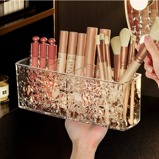 Transparent Design Make Up Organizer Acrylic Storage Organizer Cosmetic Skin Care Organizer