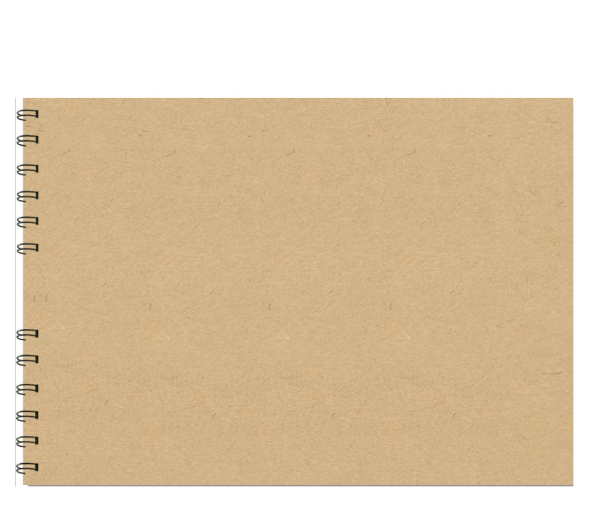 Blank Scrapbook Kraft 20 Leaves A4 Size