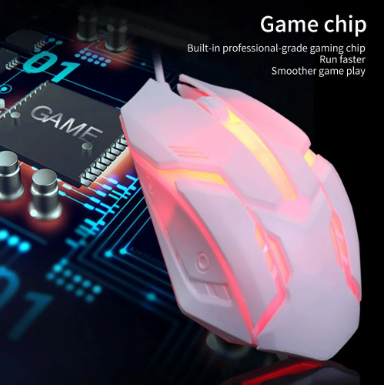 Ergonomic Wired Gaming Mice Button LED 2000 DPI USB Computer Mouse Gamer Mice