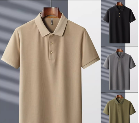 Men's Korean Classic Short Sleeve Polo