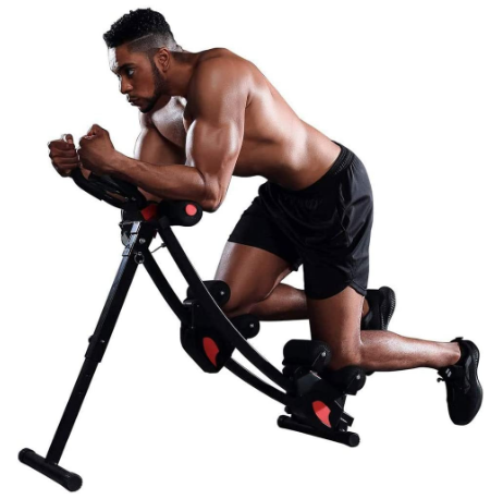 Abdominal Exercise Machine Abs Workout Equipment Height Adjustable Ab Trainer Foldable