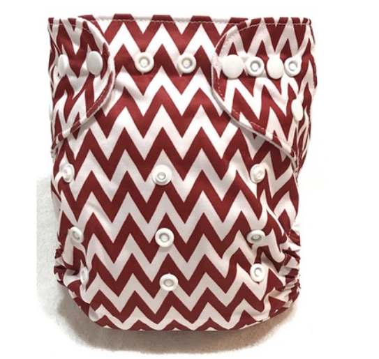 Washable Organic Baby Cloth Diaper with 1 Piece 3-Layer Insert S4