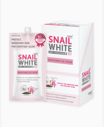 SnailWhite Brightening Day Cream SPF 30/PA+++ 7mL