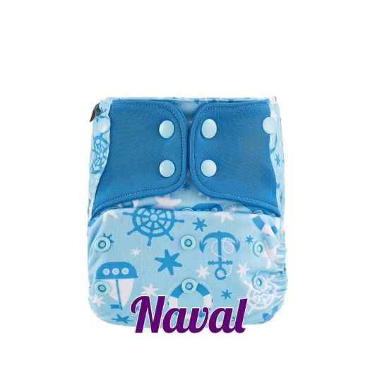 Booldeet Posh Cloth Diaper Newest Prints with 4-Layer Contoured Microfiber Insert S6