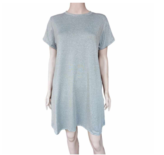 KELA MATERNITY T-SHIRT DRESS FOR ALL MOMMIES FIT TO MEDIUM TO XLARGE BODY FRAME COTTON SPANDEX C17