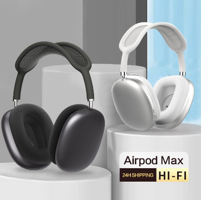 Wireless Headphones Bluetooth Air Max Gaming Sports Earphone Sports Gaming Headphones with Microphone Noise