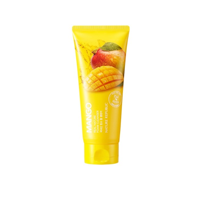 Nature Republic Real Nature Mango Foam Cleanser