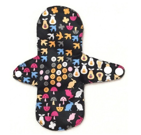 Washable Reusable Organic Slim Panty Liner Cloth Pad 02