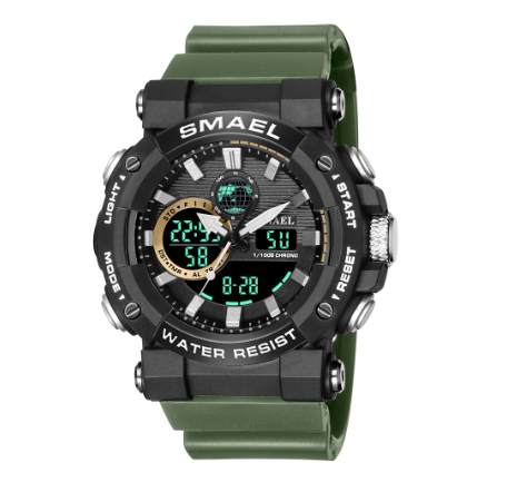 Original SMAEL Multifunction Military Men Watches Dual Time Display Electronic Sport Stopwatch Waterproof Wrist Watch m1