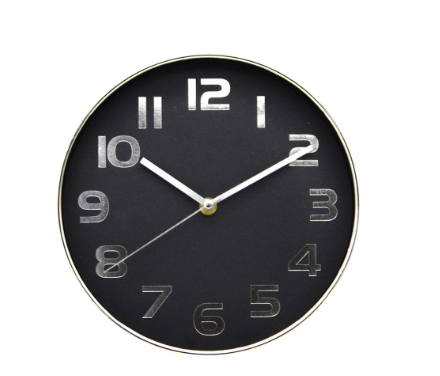 Elegant Nordic Silent Wall Clock For Home, Bedrooom, And Office 10 Inches