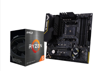 AMD Ryzen™ 5 5600 Desktop Processor and ASUS TUF GAMING B450M-PRO II, DDR4 Gaming Motherboard Bundle