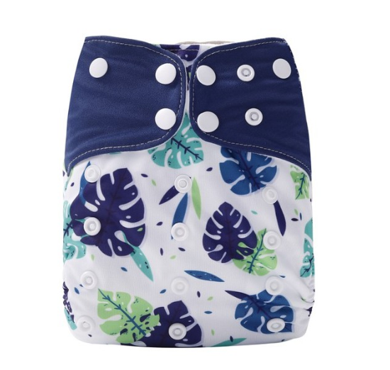 Reusable Waterproof Diaper With Single Size Print D14