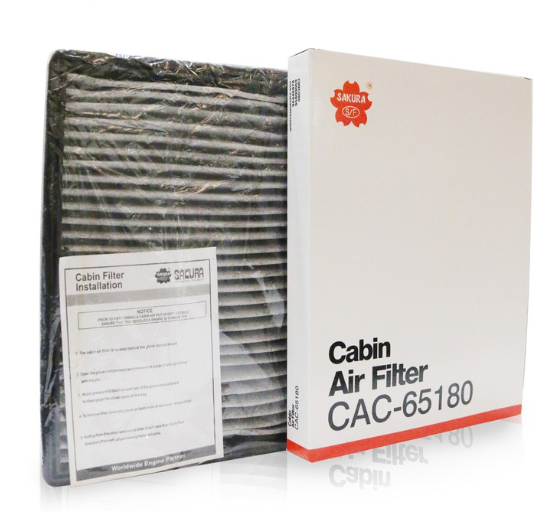 Sakura Cabin Air Filter with Activated Carbon Cac65180 for Chevrolet Captiva 2007-2018