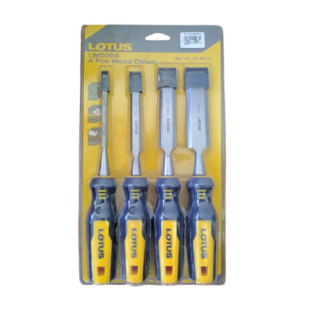 Lotus Wood Chisel Set 4pc LWC004