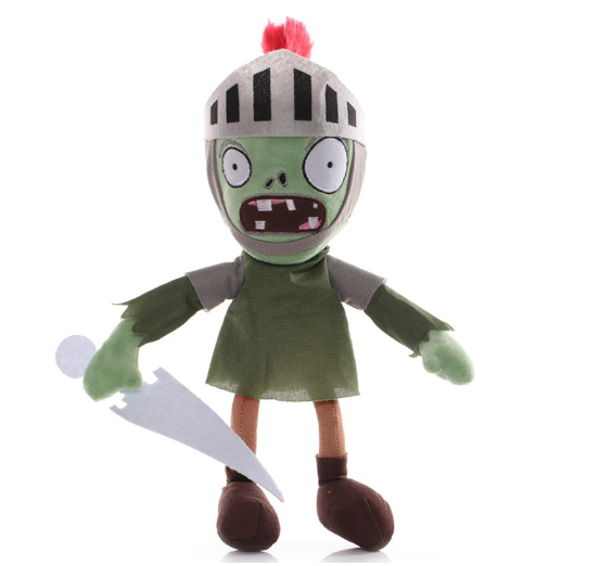 30CM Plants vs Zombies Plush Doll Peashooter SplitPea Clown Zombie Figures Soft Stuffed Toys Kids Halloween Gift Z9