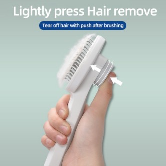 Pet Dog Comb Brush Cat Comb Grooming Cleaning Comb Hair Fur Shedding Pet Grooming Hair Care Tool