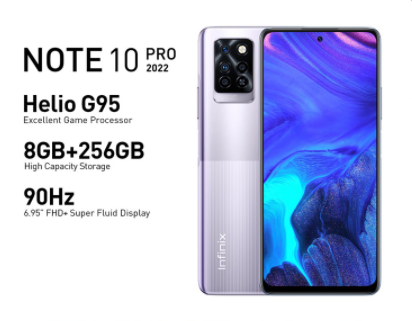 Infinix Note 10 PRO 8GB + 256GB , G95 Chipset