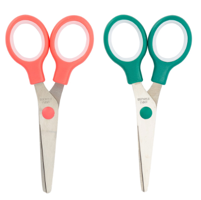Deli 6007 Blunt Tip Scissors for kids 132mm (1PC) [75326007]