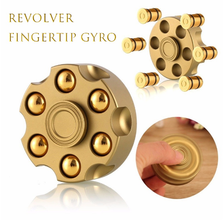 Metal Fidget Spinner Fingertip Gyro EDC Pure Copper Rotating Decompression Desktop Finger Toy Gift
