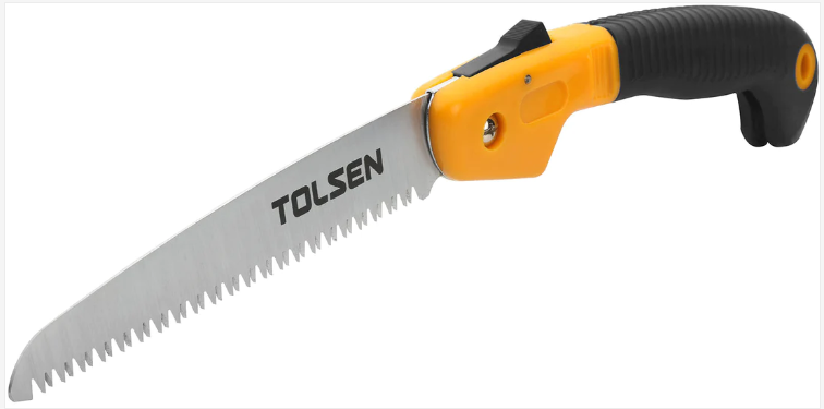 Tolsen Foldable Garden Saw 7TPI 65mn Blade (180mm, 7") 31014
