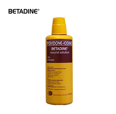 Betadine® (Povidone-Iodine) Wound Solution 120ml