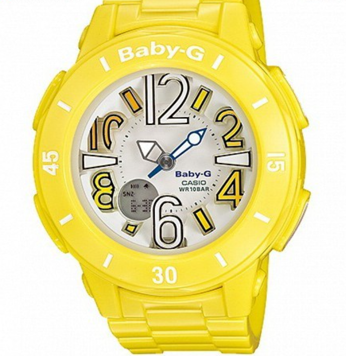 Casio Baby-g BGA-170-9BDR Digital Analog Rubber Strap Watch For Women