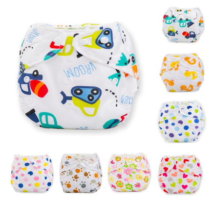 Washable Diaper Adjustable Cloth Diaper Baby Shorts Newborn Diaper Training Shorts