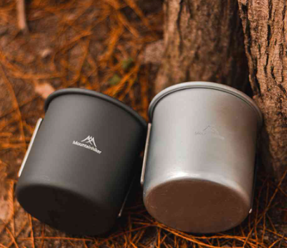 Mountainhiker 300ml Camping Water Mug Aluminum Tea Cup Outdoor Hiking Tableware