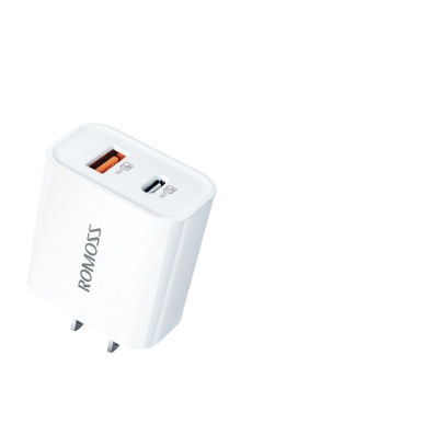 Romoss AC20RD Fast Charger + PD 20W US Plug Adapter Quick Charge 4.0 3.0 SCP Fast Charging