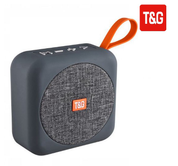 T&G TG-505 Portable Wireless HiFi Sound Stereo Bluetooth Speaker Grey
