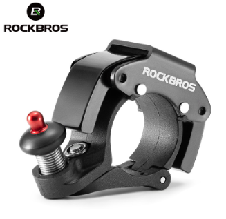 Rockbros Bike Bell Aluminum Alloy Bicycle Waterproof Horn 100db Portable Warning Accessories