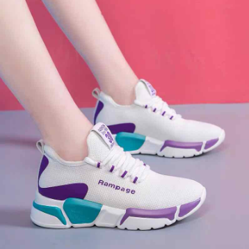 2021 new style Korean Rubber Sneakers Ladies Shoes For Women