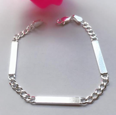 Silver Korean Fashion Jewelry Accessory Kid's Bracelet KB41