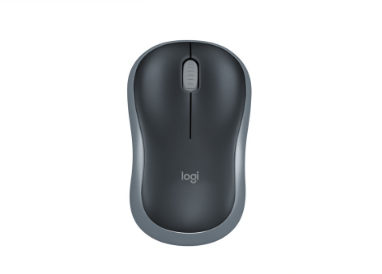Logitech M186 Wireless Mouse, 2.4ghz with USB mini receiver (910-006507)