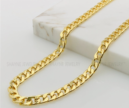SHAYNE Jewelry 18K Bangkok Gold 2 in1 Necklace Bracelet Set For Women Set-92
