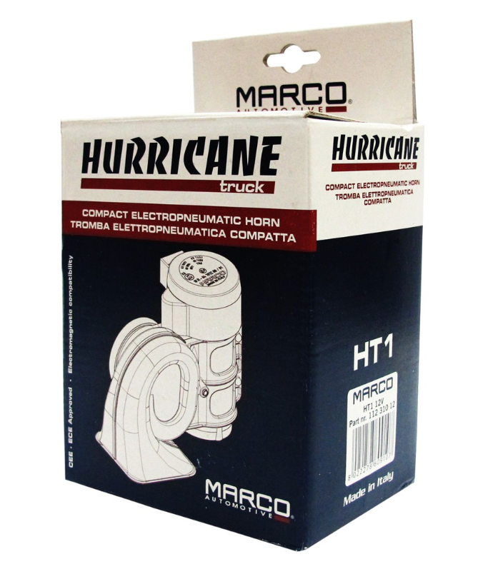 Marco Compact Electropneumatic Horn MH-HTI Hurricane Truck